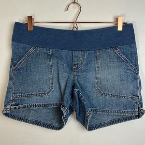 Old Navy Maternity Jean Shorts Size Small